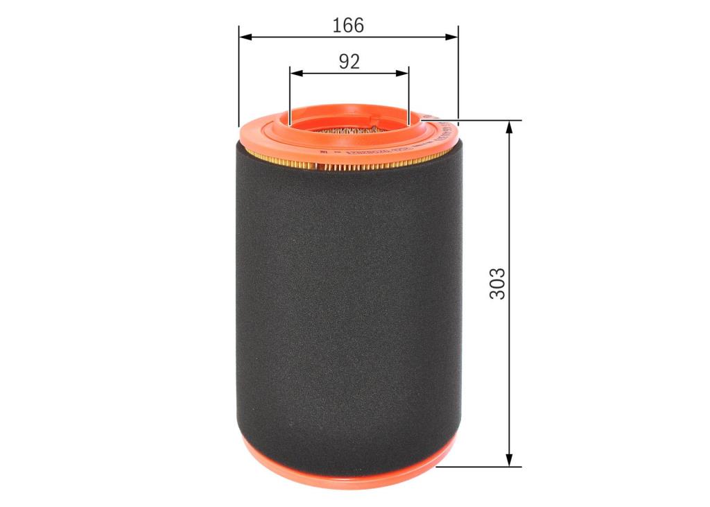 Filtre à air BOSCH ref. F 026 400 370