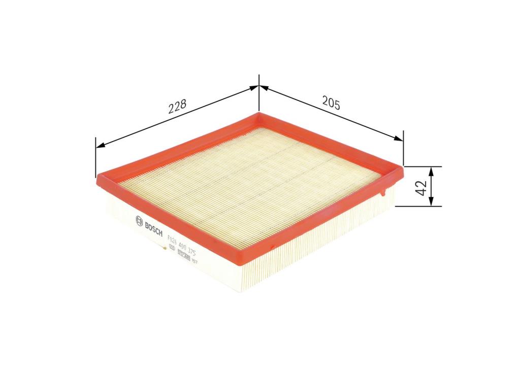 Filtre à air BOSCH ref. F 026 400 375