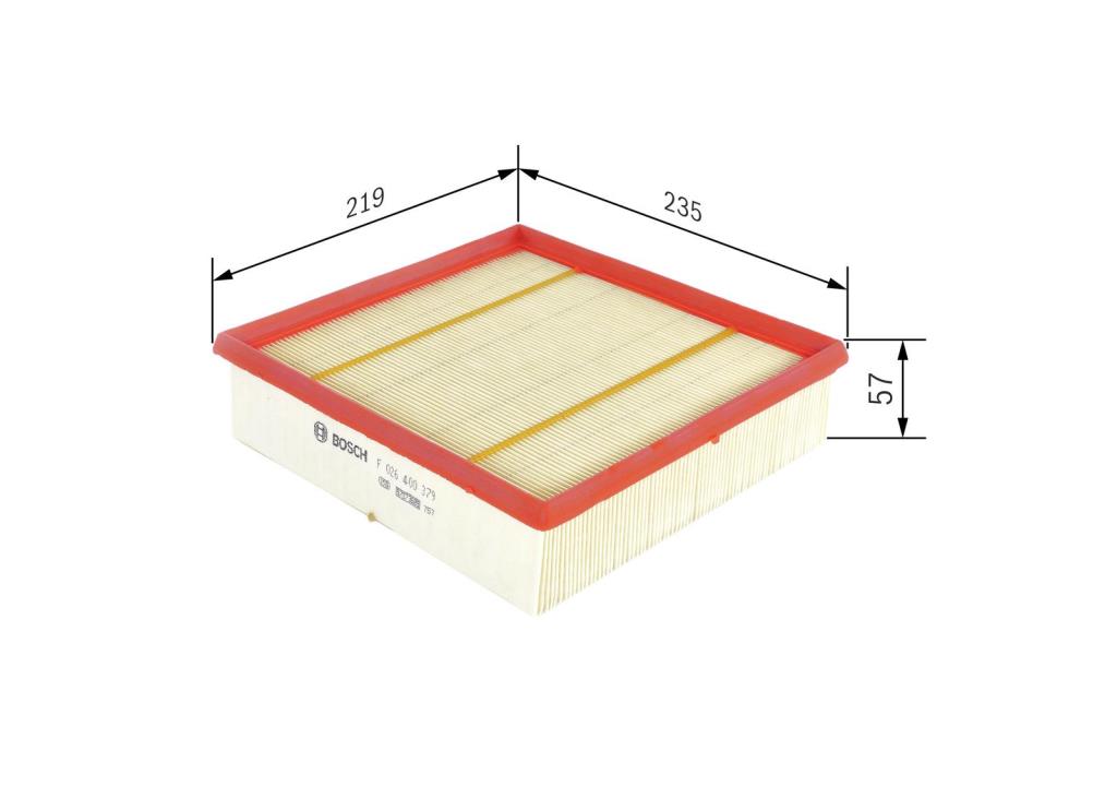 Filtre à air BOSCH ref. F 026 400 379