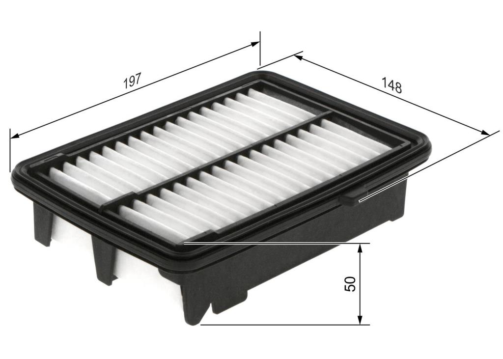 Filtre à air BOSCH ref. F 026 400 384