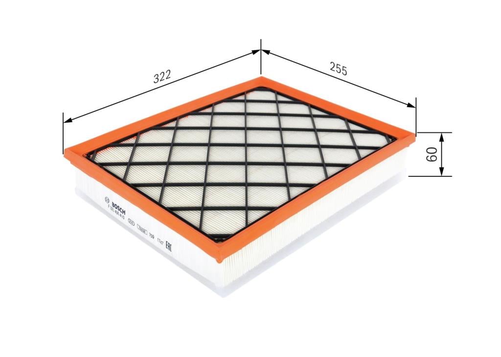 Filtre à air BOSCH ref. F 026 400 410