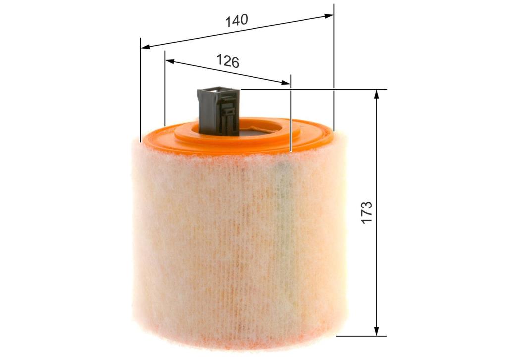 Filtre à air BOSCH ref. F 026 400 436