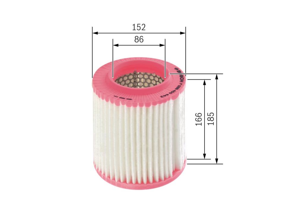 Filtre à air BOSCH ref. F 026 400 443
