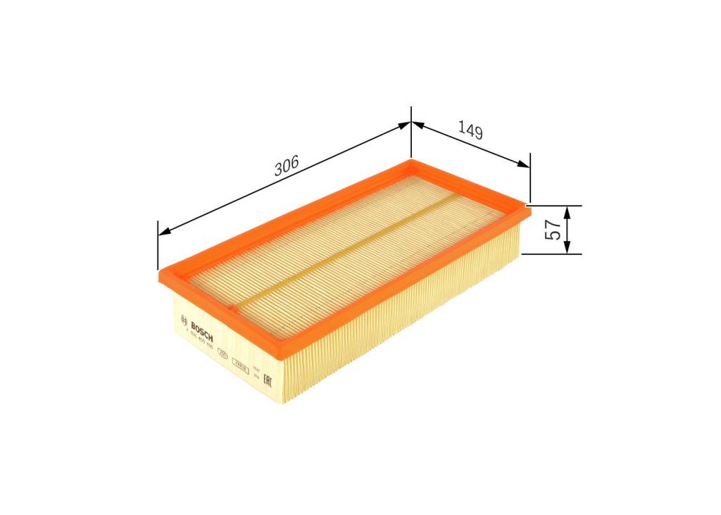 Filtre à air BOSCH ref. F 026 400 450