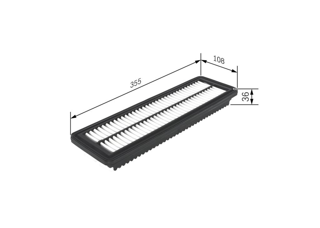 Filtre à air BOSCH ref. F 026 400 455