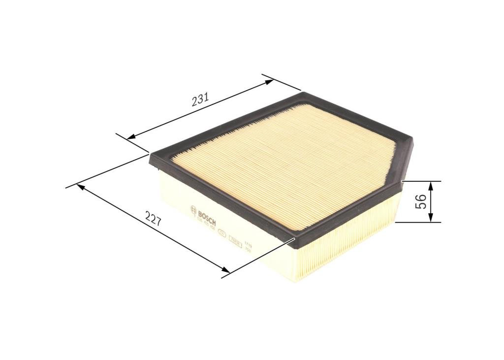 Filtre à air BOSCH ref. F 026 400 456