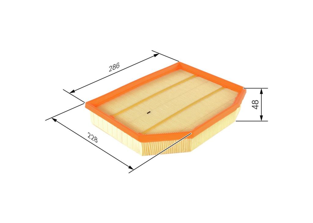 Filtro de aire (de coche) BOSCH ref. F 026 400 463