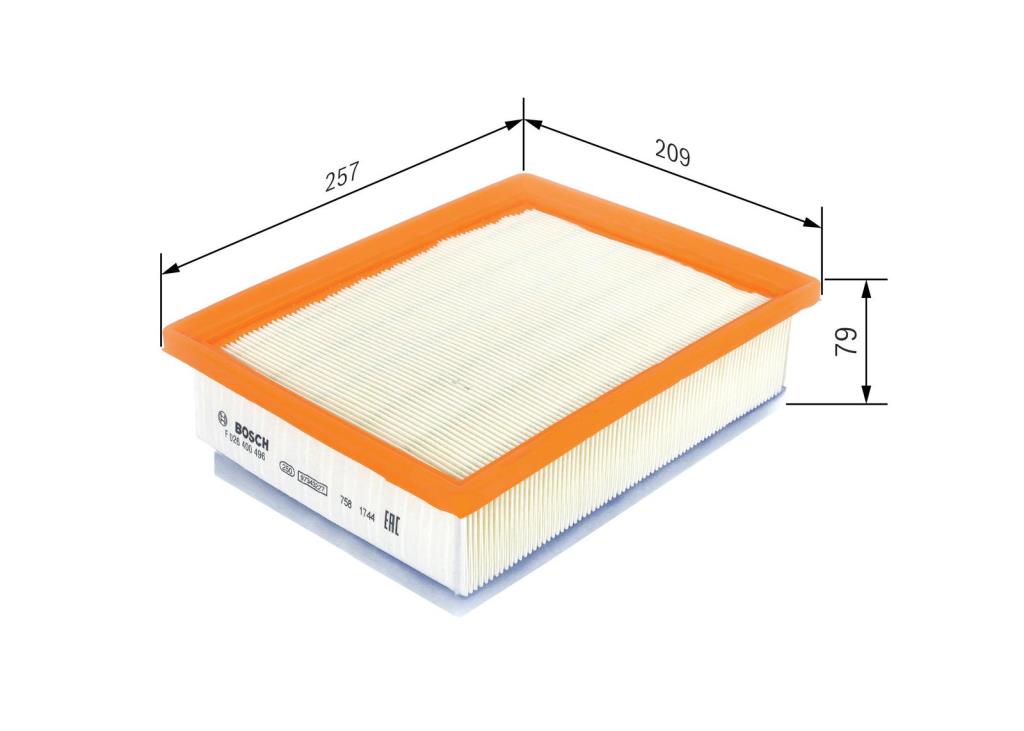Filtre à air BOSCH ref. F 026 400 496