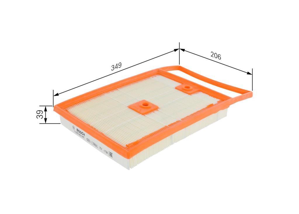 Filtre à air BOSCH ref. F 026 400 543