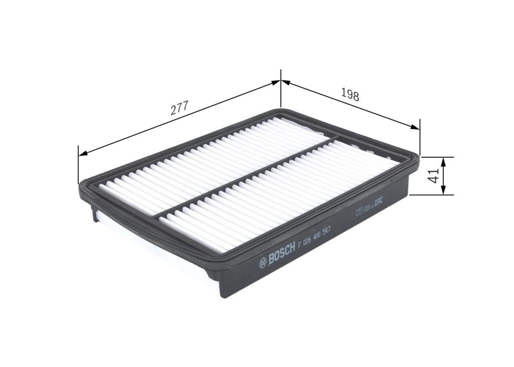 Filtre à air BOSCH ref. F 026 400 547
