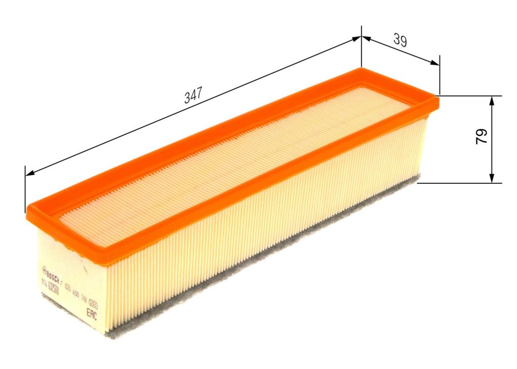 Filtre à air BOSCH ref. F 026 400 598