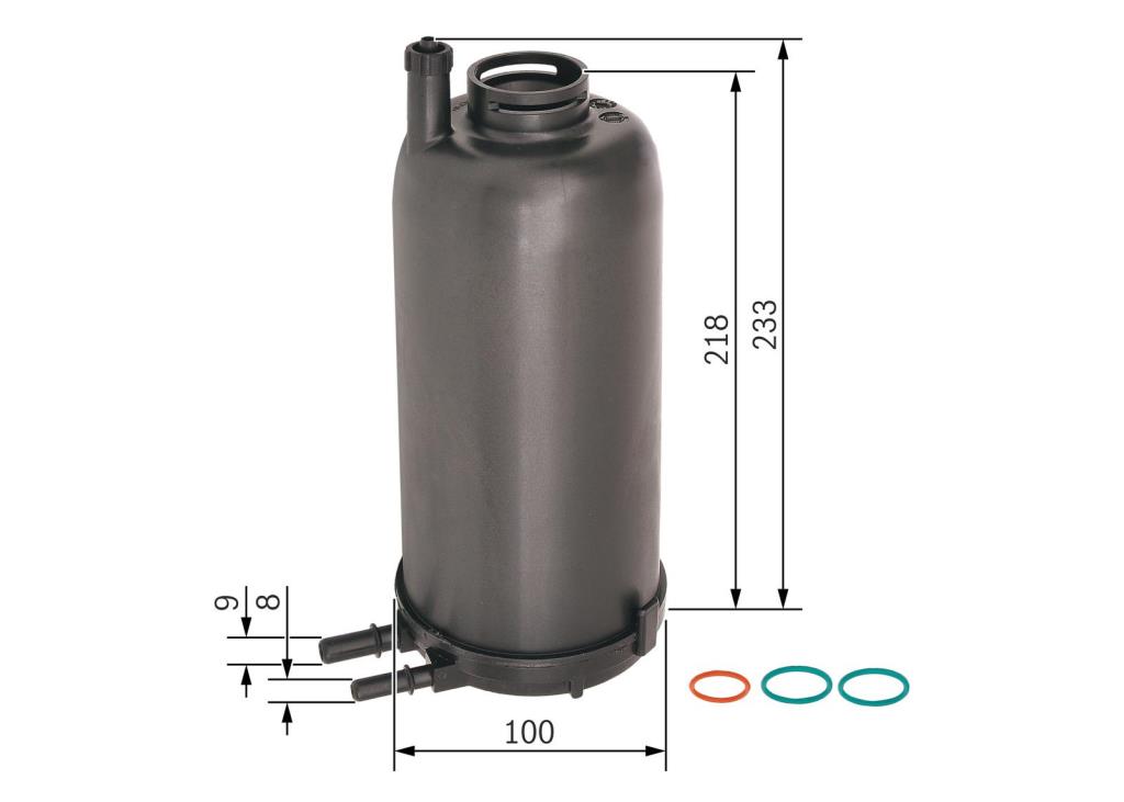 Filtre à carburant (Filtre à gasoil) BOSCH F 026 402 045