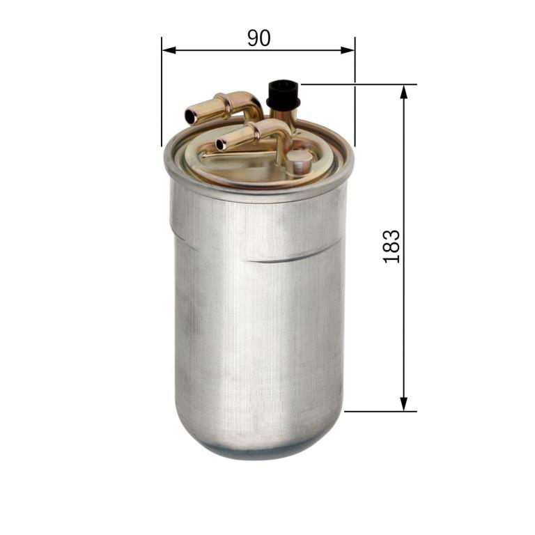 Filtre à carburant (Filtre à gasoil) BOSCH ref. F 026 402 051