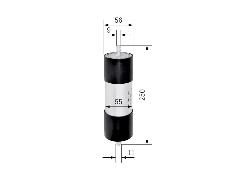 Filtro de combustível BOSCH ref. F 026 402 066