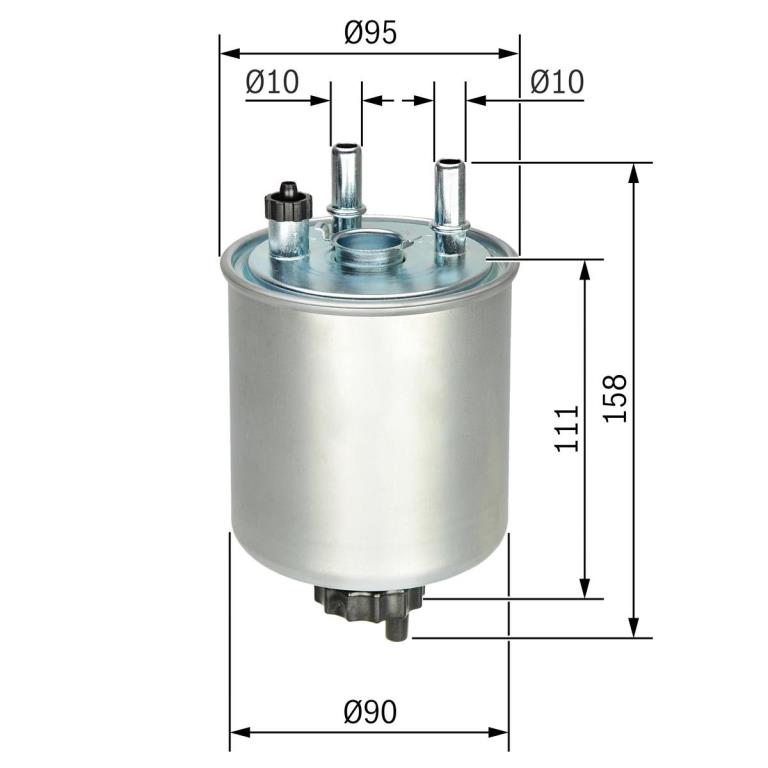 Filtro de combustível BOSCH ref. F 026 402 082