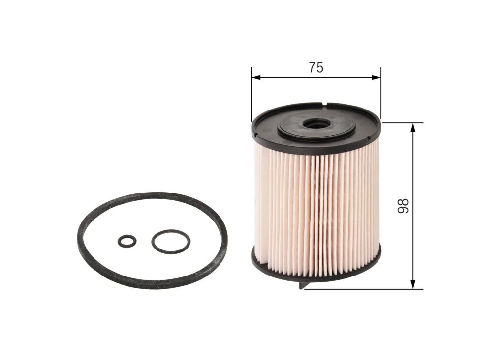 Filtre à carburant (Filtre à gasoil) BOSCH ref. F 026 402 084