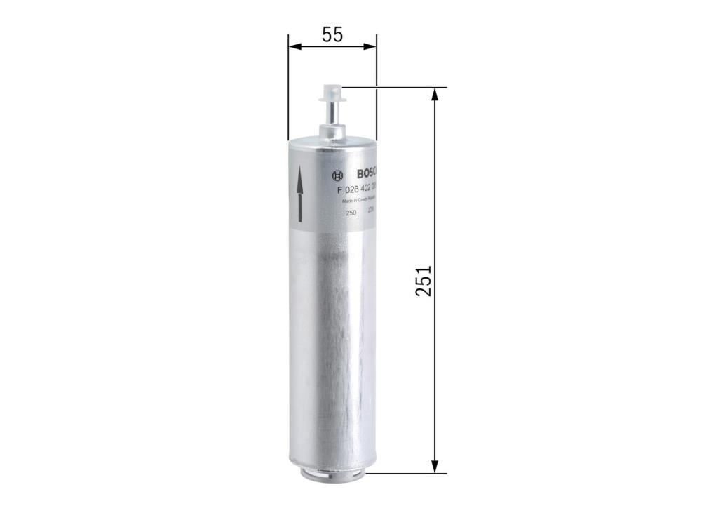 Filtre à carburant (Filtre à gasoil) BOSCH ref. F 026 402 085