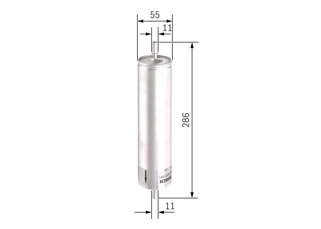 Filtre à carburant (Filtre à gasoil) BOSCH ref. F 026 402 095