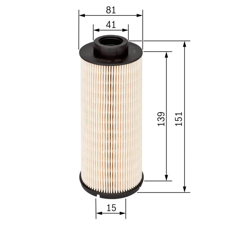 Filtre à carburant (Filtre à gasoil) BOSCH ref. F 026 402 099