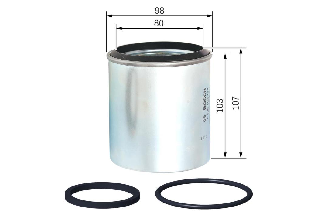 Filtre à carburant (Filtre à gasoil) BOSCH ref. F 026 402 114