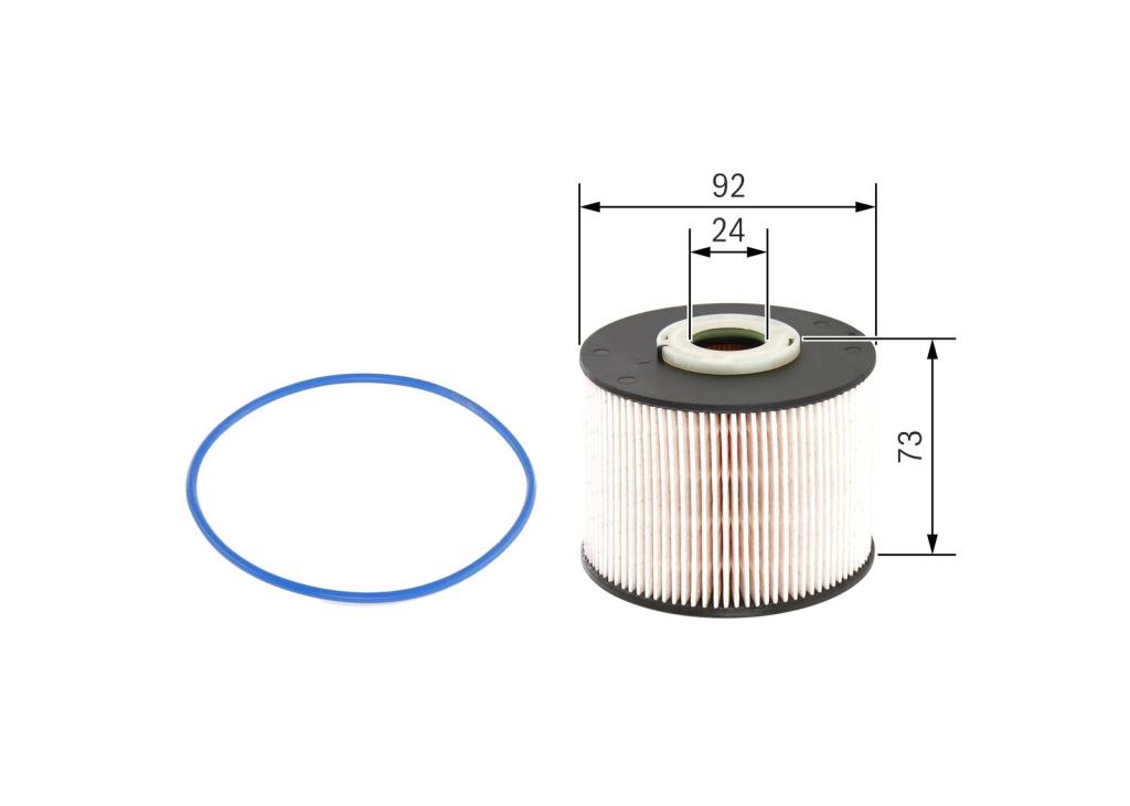 Filtre à carburant (Filtre à gasoil) BOSCH ref. F 026 402 120