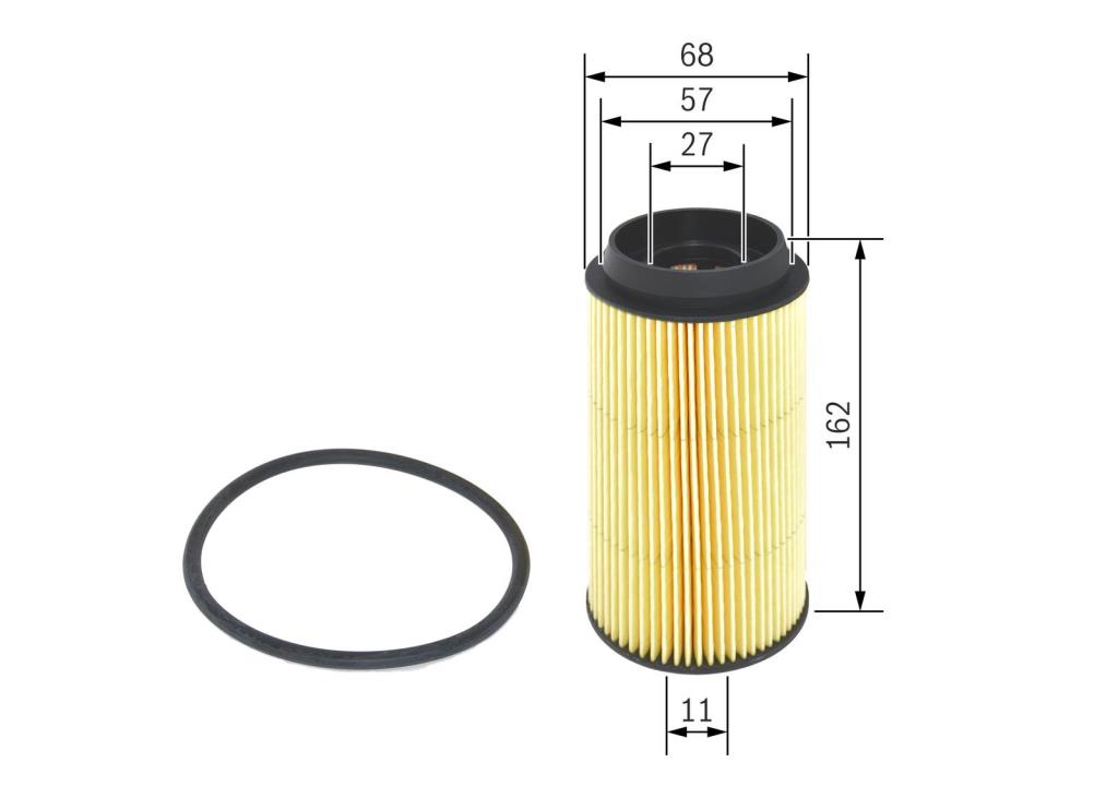 Filtre à carburant (Filtre à gasoil) BOSCH ref. F 026 402 155