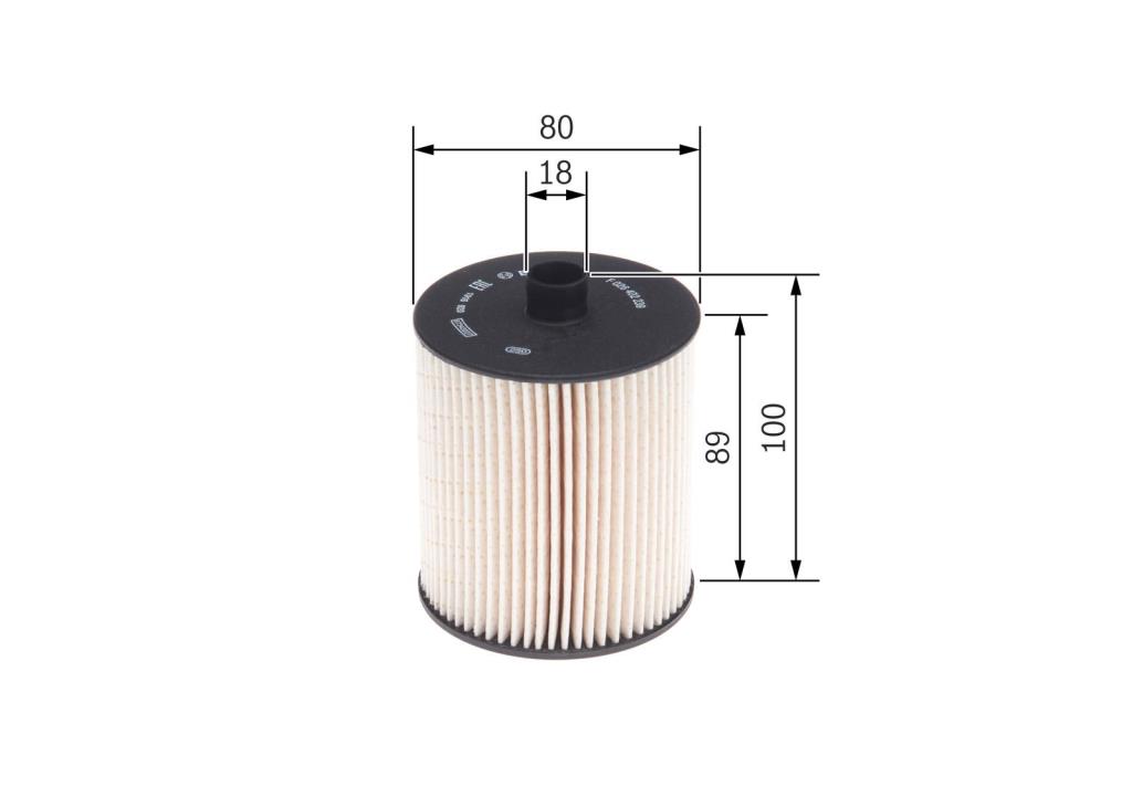 Filtre à carburant (Filtre à gasoil) BOSCH ref. F 026 402 239