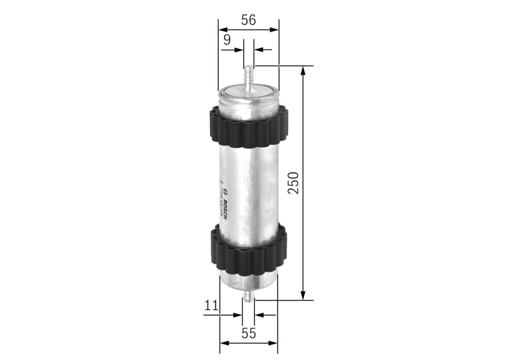 Filtro combustible BOSCH ref. F 026 402 808
