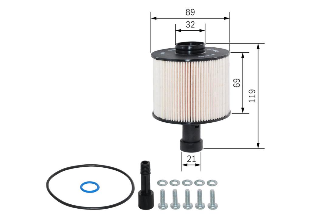 Filtre à carburant (Filtre à gasoil) BOSCH ref. F 026 402 825