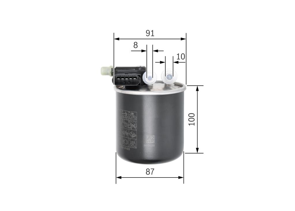 Filtre à carburant (Filtre à gasoil) BOSCH F 026 402 844