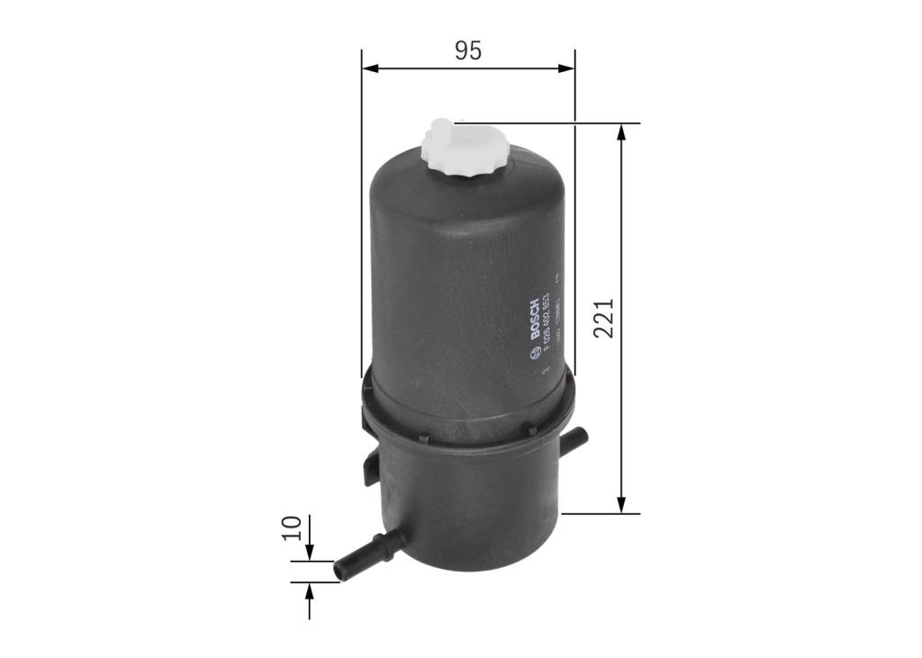 Filtre à carburant (Filtre à gasoil) BOSCH F 026 402 853