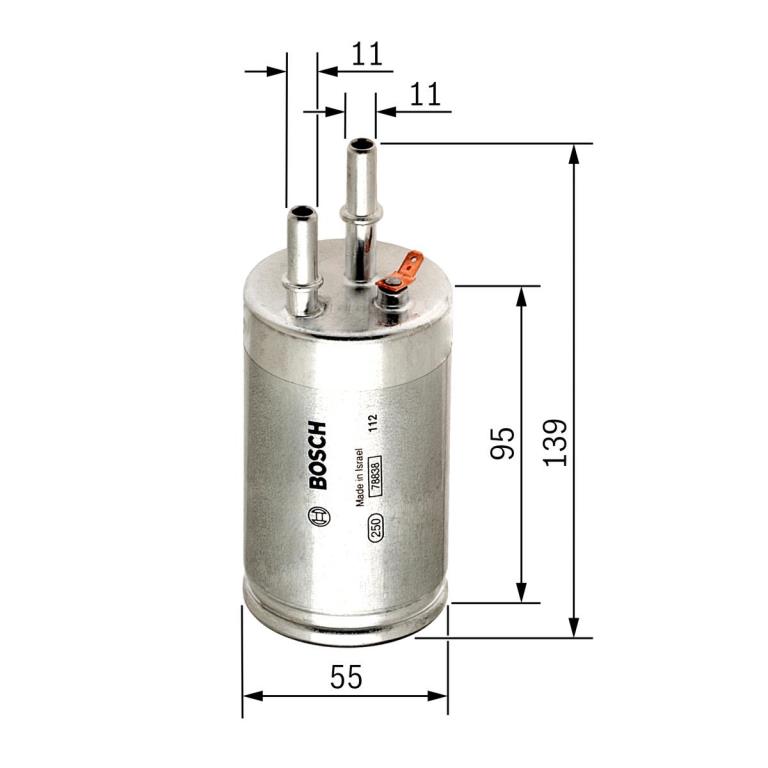 Filtre à carburant (Filtre à gasoil) BOSCH F 026 403 014