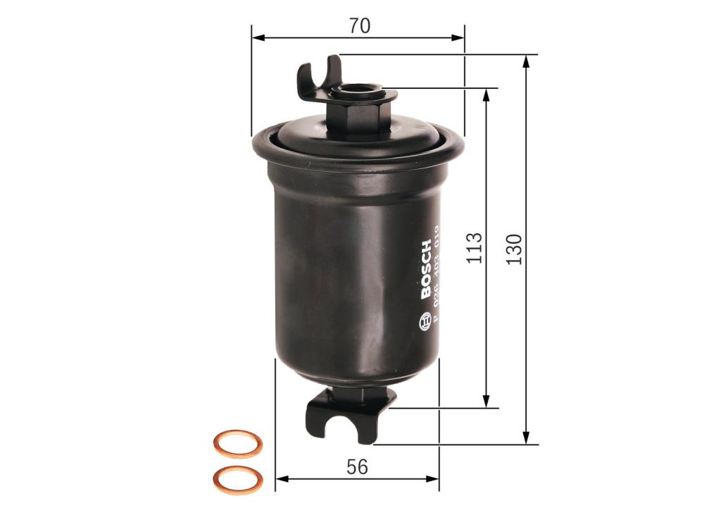 Filtre à carburant (Filtre à gasoil) BOSCH ref. F 026 403 019