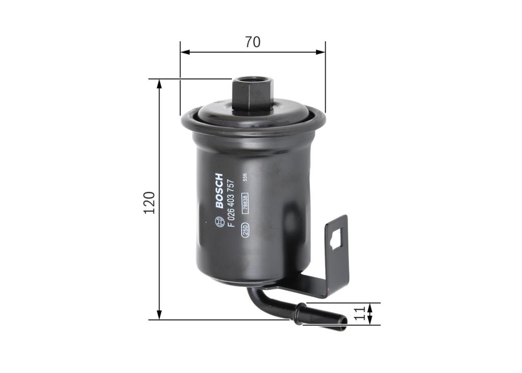 Filtre à carburant (Filtre à gasoil) BOSCH F 026 403 757