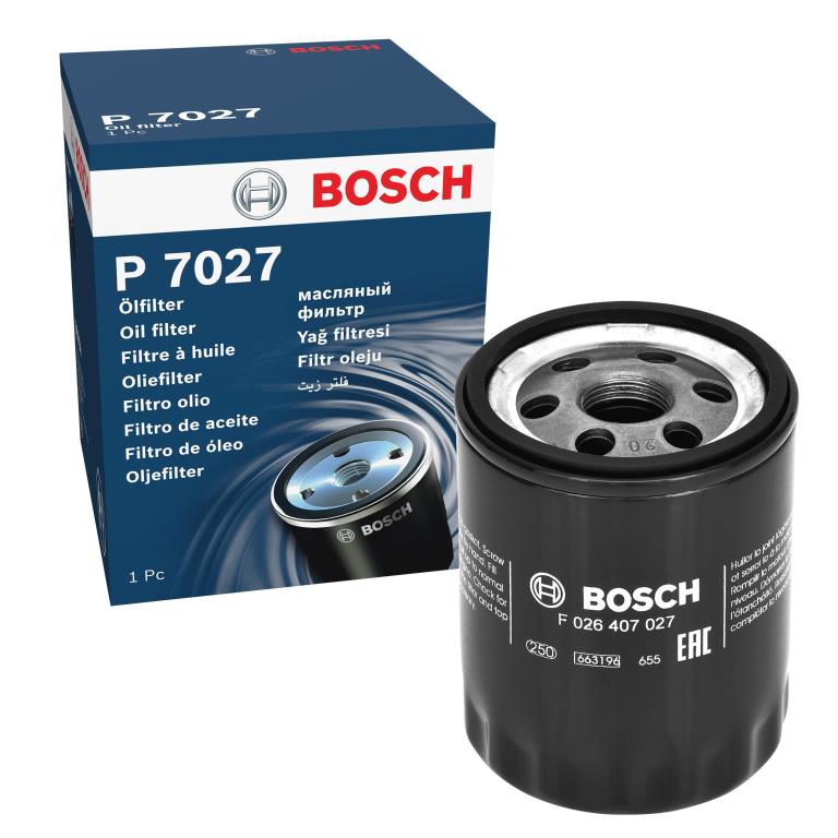 Filtre à huile BOSCH ref. F 026 407 027