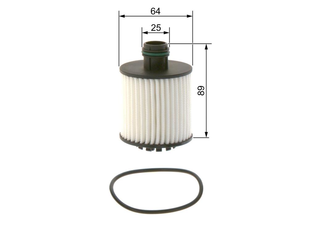 Filtro de aceite BOSCH ref. F 026 407 259