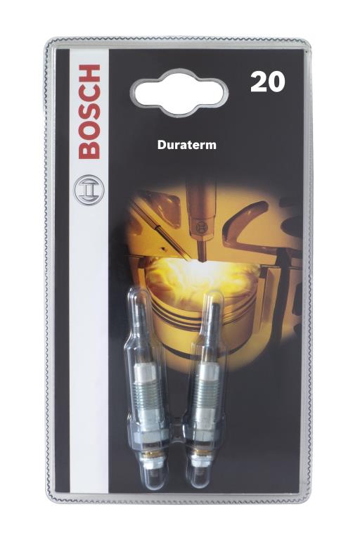 Jeu de 2 bougies de préchauffage BOSCH ref. 0 250 201 942