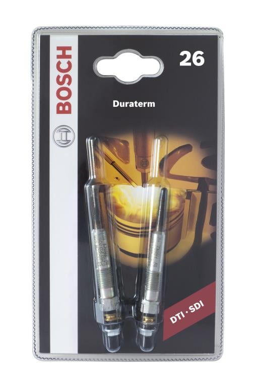 Jeu de 2 bougies de préchauffage BOSCH ref. 0 250 202 909