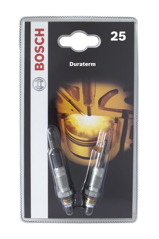 Jeu de 2 bougies de préchauffage BOSCH ref. 0 250 202 912