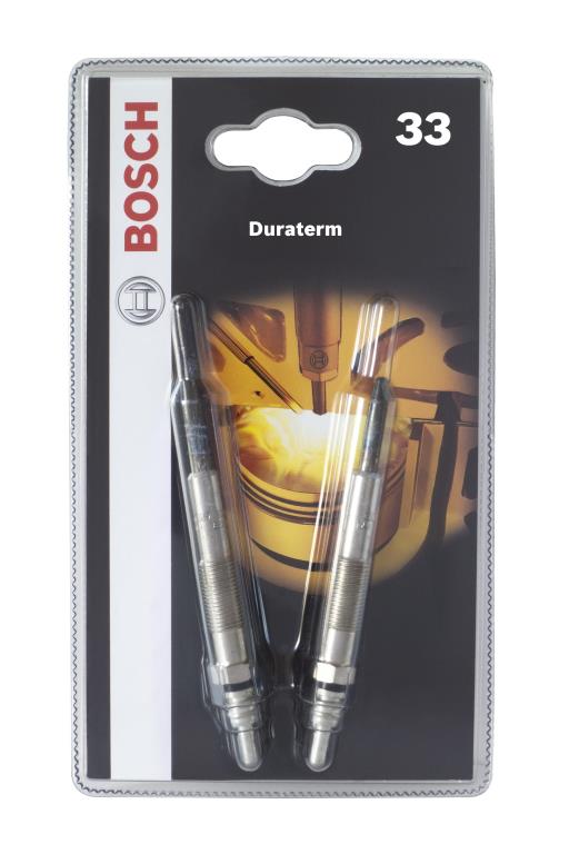 Jeu de 2 bougies de préchauffage BOSCH ref. 0 250 202 919