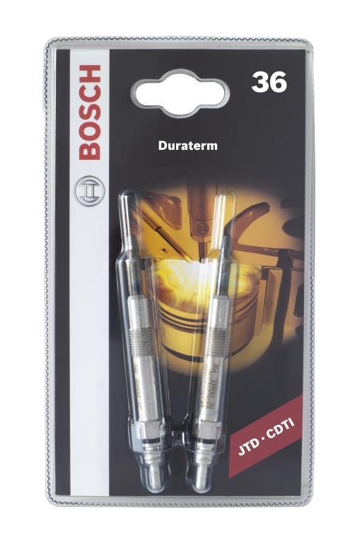 Jeu de 2 bougies de préchauffage BOSCH ref. 0 250 202 926