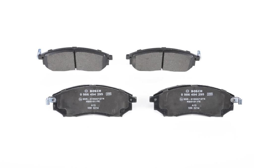 Jeu de 4 plaquettes de frein BOSCH ref. 0 986 494 295