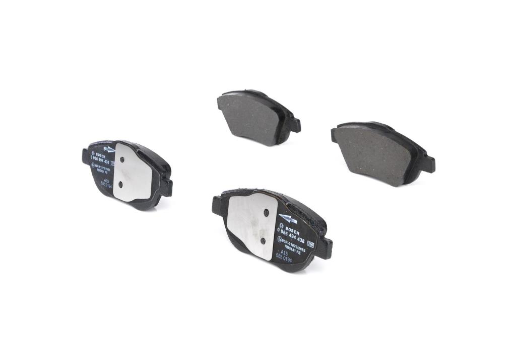 Jeu de 4 plaquettes de frein BOSCH ref. 0 986 494 438