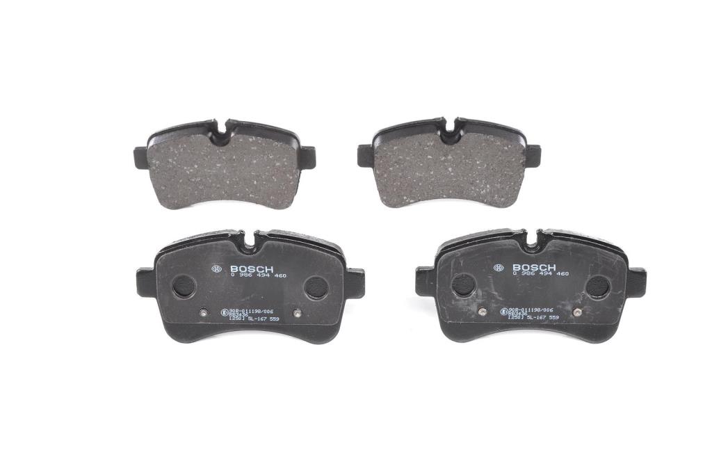 Jeu de 4 plaquettes de frein BOSCH ref. 0 986 494 460