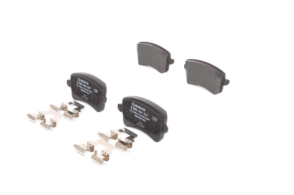 Jeu de 4 plaquettes de frein BOSCH ref. 0 986 494 637