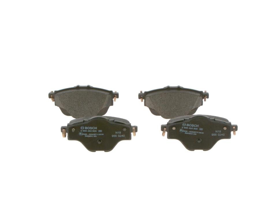 Jeu de 4 plaquettes de frein BOSCH ref. 0 986 494 805