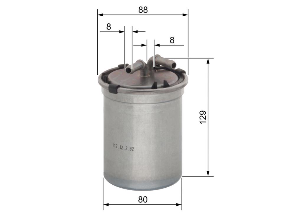 Filtre à carburant (Filtre à gasoil) BOSCH ref. 0 450 906 500