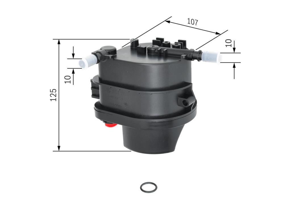 Filtre à carburant (Filtre à gasoil) BOSCH ref. 0 450 907 007