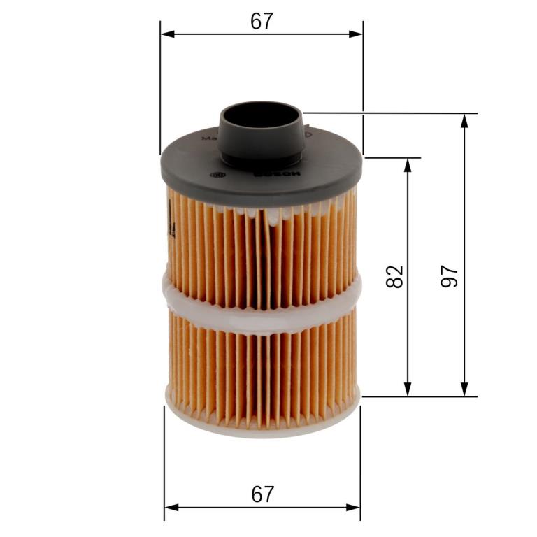 Filtro combustible BOSCH ref. 1 457 070 001