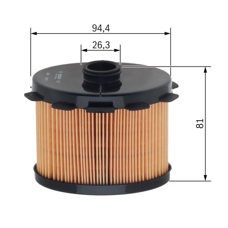 Filtre à carburant (Filtre à gasoil) BOSCH ref. 1 457 431 703